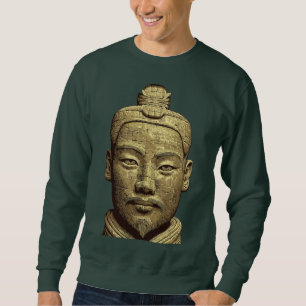 Sudadera Guerrero de Terracota - Arte Dorado Antiguo