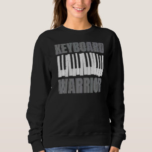 Sudadera Guerrero del teclado Músico de instrumentos musica