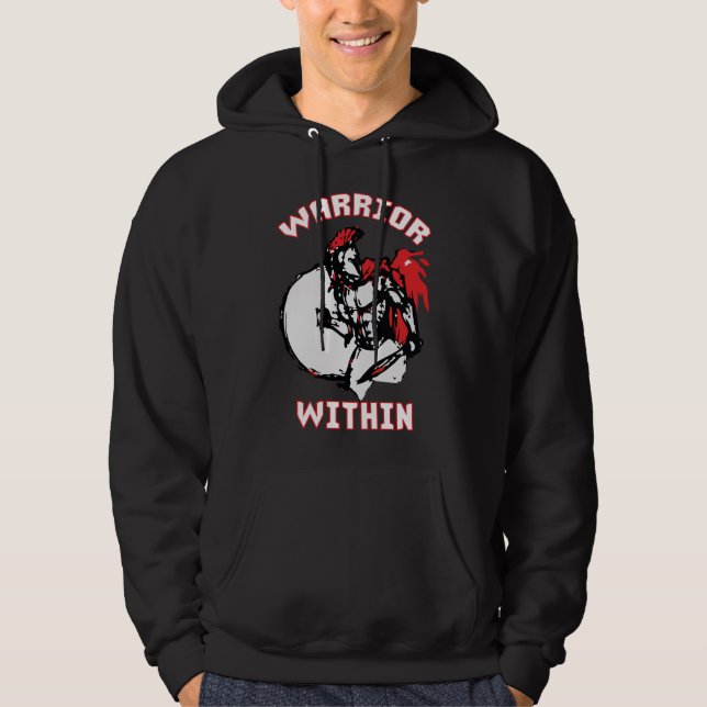 Sudadera Guerrero dentro (Anverso)