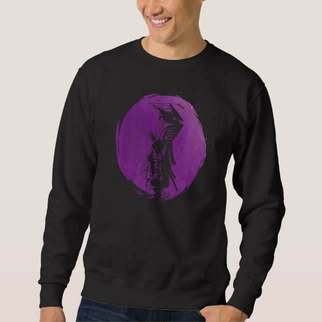 Sudadera Guerrero En Armor Samurai Con Espada (Anverso)