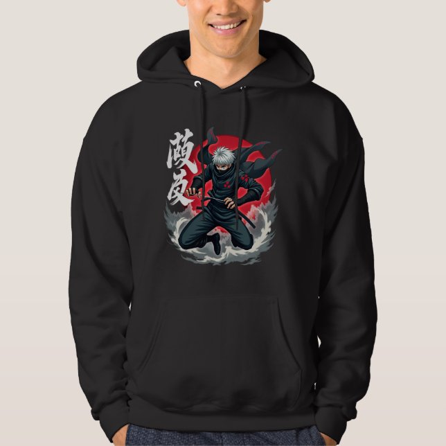 Sudadera Guerrero Épico Ninja - Samurai japonés Anime Shino (Anverso)