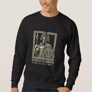 Sudadera Guerrero Espartano Unidades de Élite de la Histori