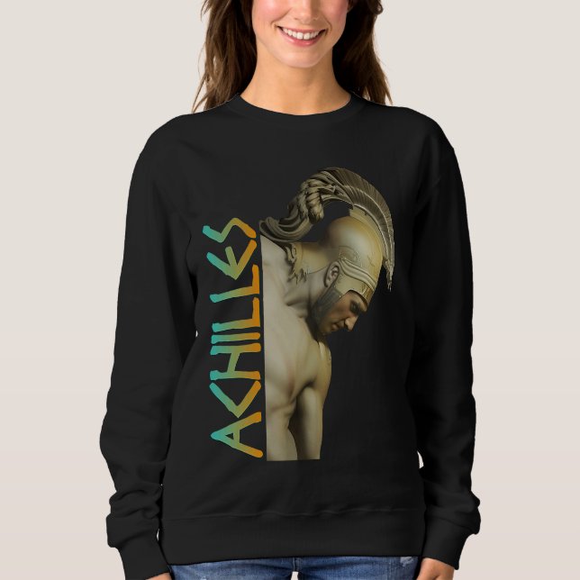 Sudadera Guerrero griego Aquiles (Anverso)