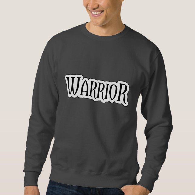SUDADERA GUERRERO INTRÉPIDO (Anverso)