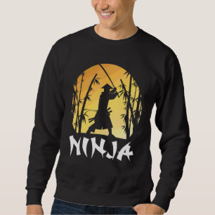 Sudadera Guerrero Ninja Samurái Katana Japonesa Espada Asia