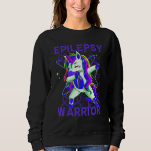 Sudadera Guerrero Ninja Unicornio Epilepsia Conciencia sobr