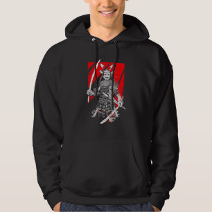 Sudadera Guerrero retro samurai espada Ninja japonés