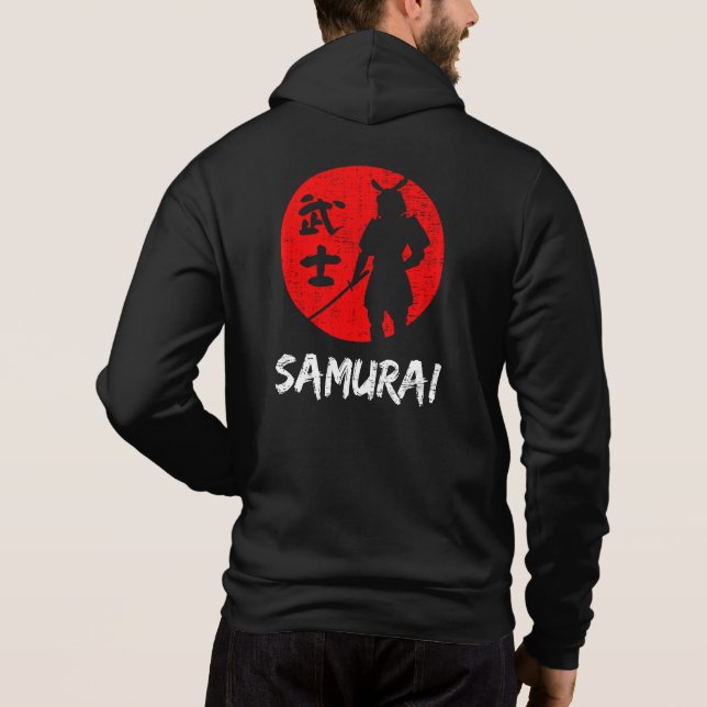 Sudadera Guerrero Samurái (Reverso)