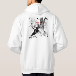 Sudadera Guerrero Samurái en Movimiento - Arte de Tinta Sum
