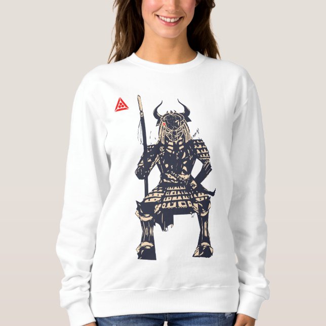 Sudadera Guerrero Samurái Espacial (Anverso)