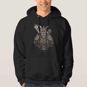 Sudadera Guerrero Samurái Feroz – Audaz Armadura Japonesa