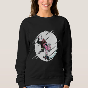 Sudadera Guerrero Samurái Gato Sphynx