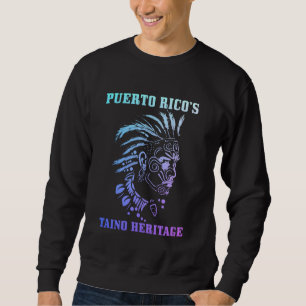 Sudadera Guerrero taíno Puerto Rico Patrimonio Boricua Bori