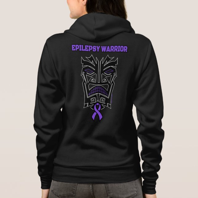 Sudadera Guerrero/Tribal... Epilepsia (Reverso)