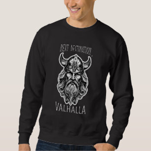Sudadera Guerrero vikingo escandinavo nórdico vikingo hasta
