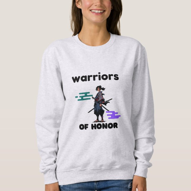 Sudadera Guerreros De Honor (Anverso)