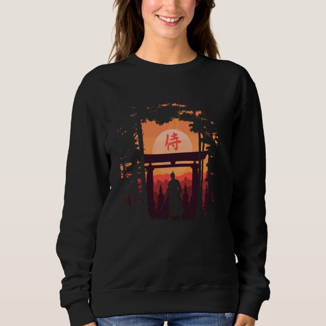 Sudadera Guerreros de Samurai Japoneses (Anverso)