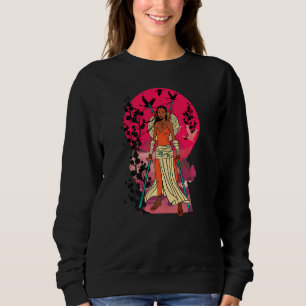 Sudadera Guerreros de Samurai Japoneses Moda Japón Afro Áfr