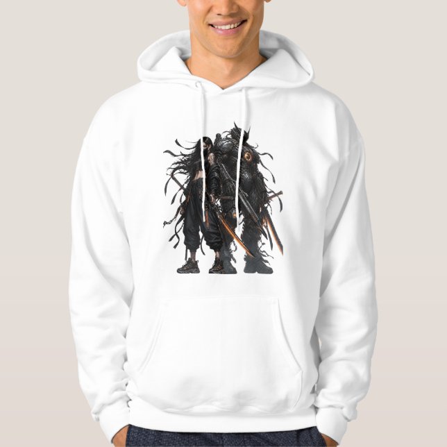 Sudadera Guerreros del anime (Anverso)