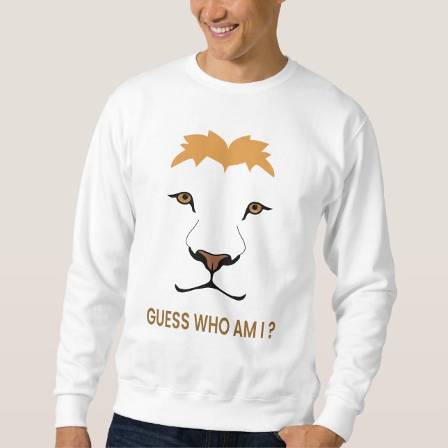 Sudadera Guess The Animal – Lion | King of the Jungle (Anverso)