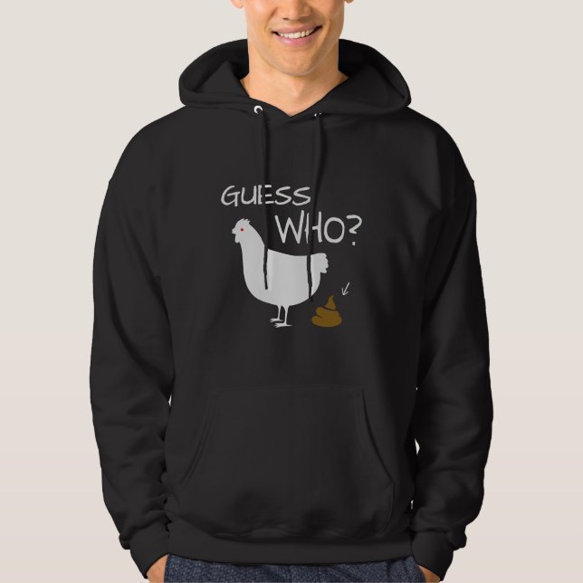 Sudadera Guess Who Chicken Poo chicken   (Anverso)
