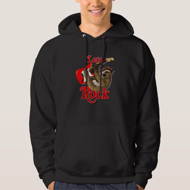 Sudadera Gui de rock de la guitarra Letu2019 (Anverso)