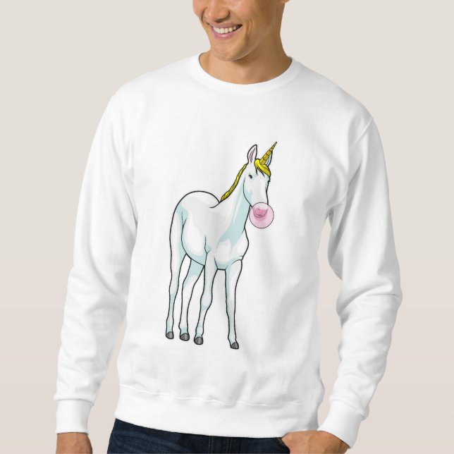Sudadera Guia de burbujas de unicornio (Anverso)