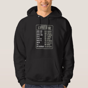 Sudadera Guía De Café Yo Bebí Mucho Café Barista Cappu