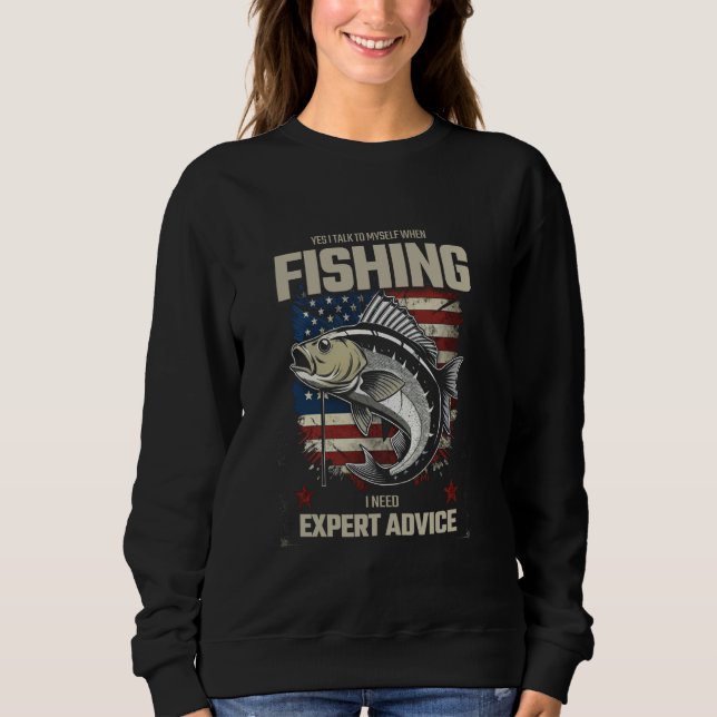 Sudadera Guía de expertos en pesca de riesgo (Anverso)