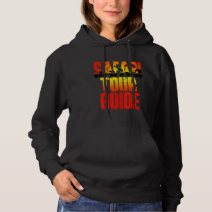 Sudadera Guía de safari Kenia Tanzania Namibia Animal Sa
