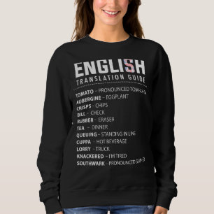 Sudadera Guía De Traducción De Jerga En Inglés Para Los Exp
