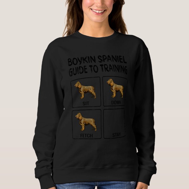 Sudadera Guía del Boykin Spaniel para el Entrenamiento de l (Anverso)