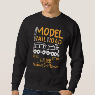 Sudadera Guía Del Tren Ferroviario Y Modelo Del Conductor D