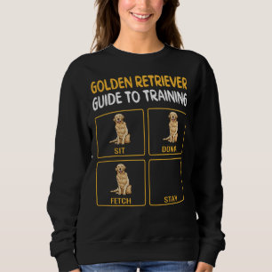 Sudadera Guía Golden Retriever Para Entrenar La Obediencia 