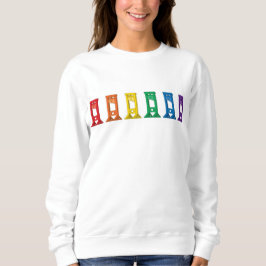 Sudadera Guillotine de arcoiris kawaii