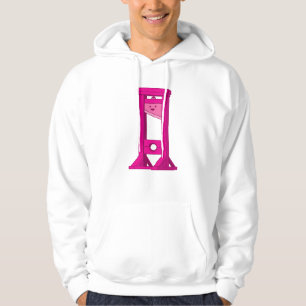 Sudadera Guillotine rosa kawaii blanco de los hombres