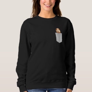 Sudadera Guinea Cerdo Fake Pocster Hamster Art Rodent Anima