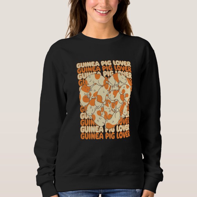 Sudadera Guinea Pig Lover Graphic Guinea Pig Owner Cavy Ani (Anverso)