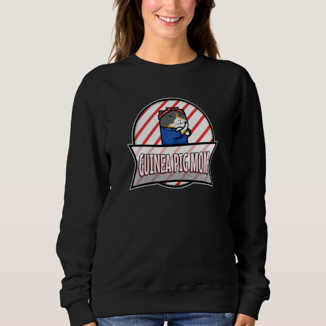 Sudadera Guinea Pig Mom 1 (Anverso)