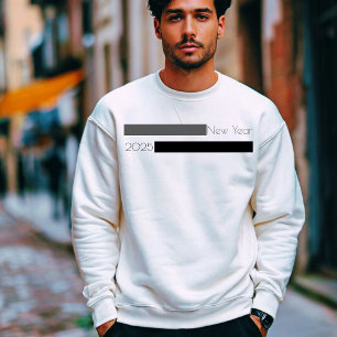 Sudadera Guión de Año Nuevo Moderno