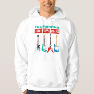 Sudadera Guitar Lover   Nunca Se Puede Tener A Muchos Guita