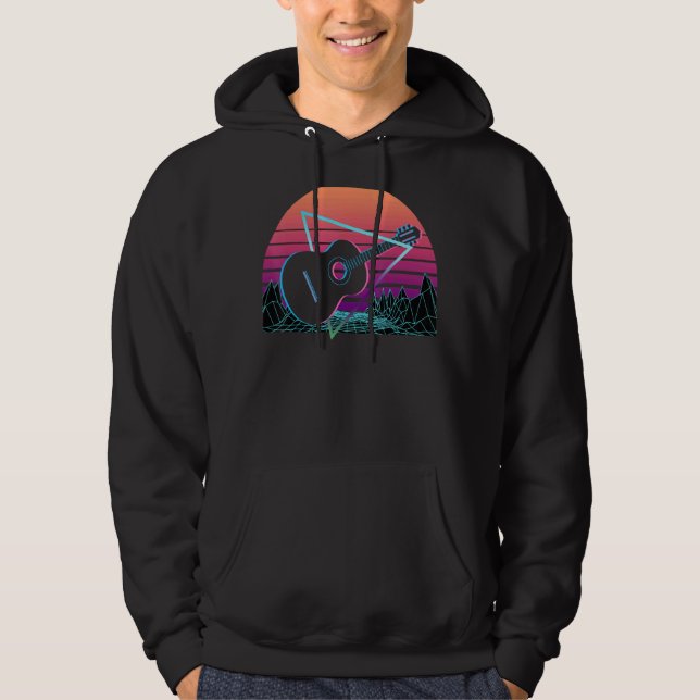 Sudadera Guitar Retro (Anverso)