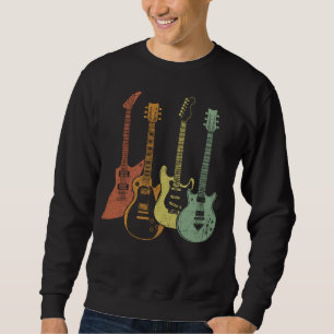 Sudadera Guitareros de instrumentos musicales coloridos