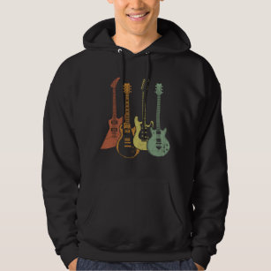 Sudadera Guitareros de instrumentos musicales coloridos