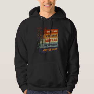 Sudadera Guitariano Retro Grunge Vintage Guitar Gr