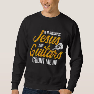 Sudadera Guitarista Cristiano Jesús Culpa Guitarra Por Favo