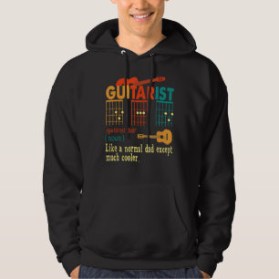 Sudadera Guitarista De Los Hombres De Una Fiebre Como Un Pa