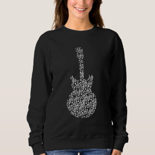 Sudadera Guitarista Guitar Motif