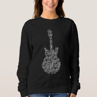 Sudadera Guitarista Guitar Motif