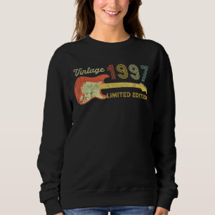 Sudadera Guitarra 25 años Vintage 1997